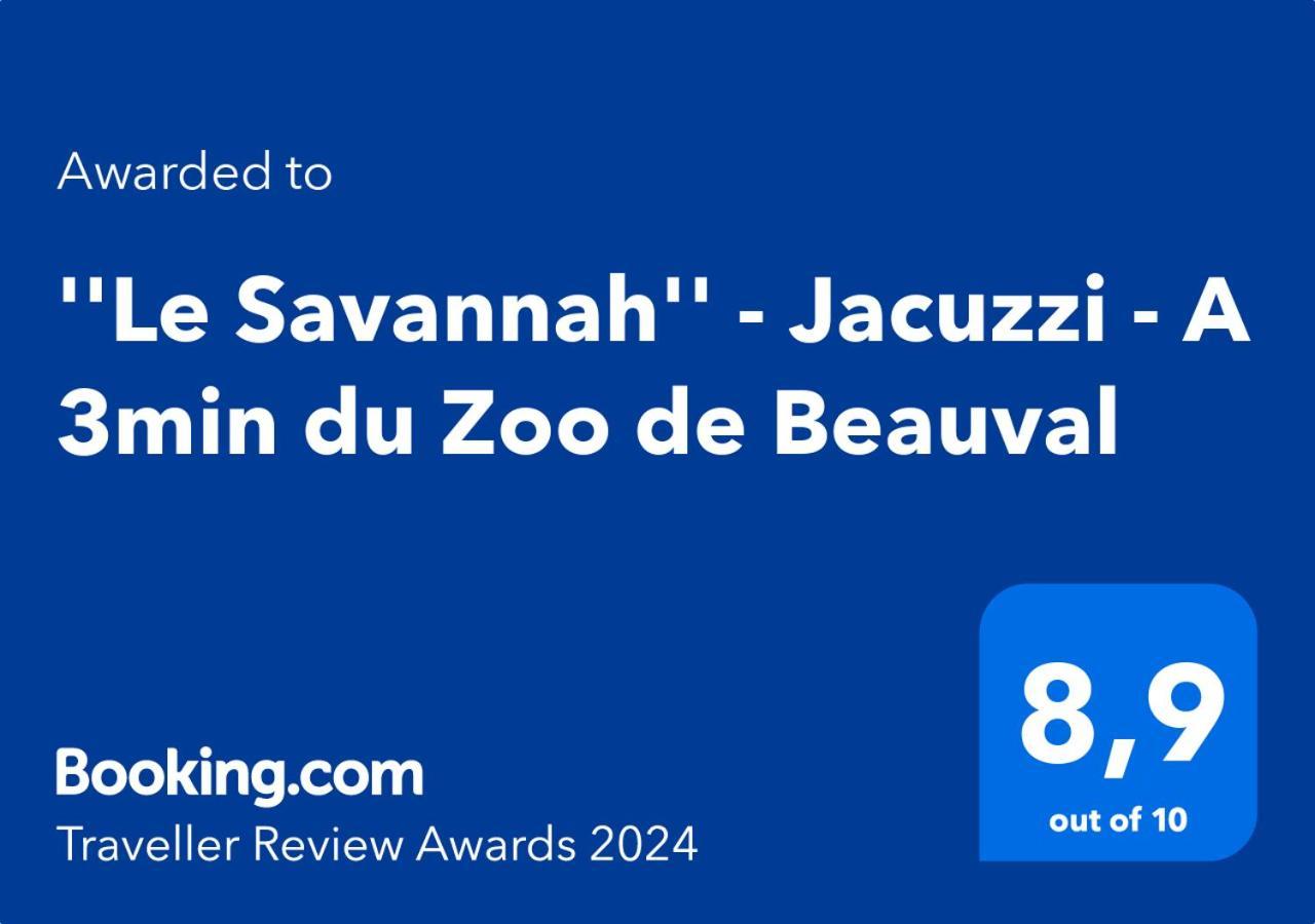 "Le Savannah" - Jacuzzi - A 3Min Du Zoo De Beauval Сен-Анян Екстериор снимка